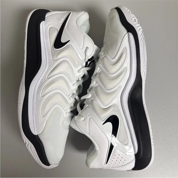 Nike KD 17 TB Promo White Black Basketball Size 12 HJ7387-101 - Picture 5 of 5